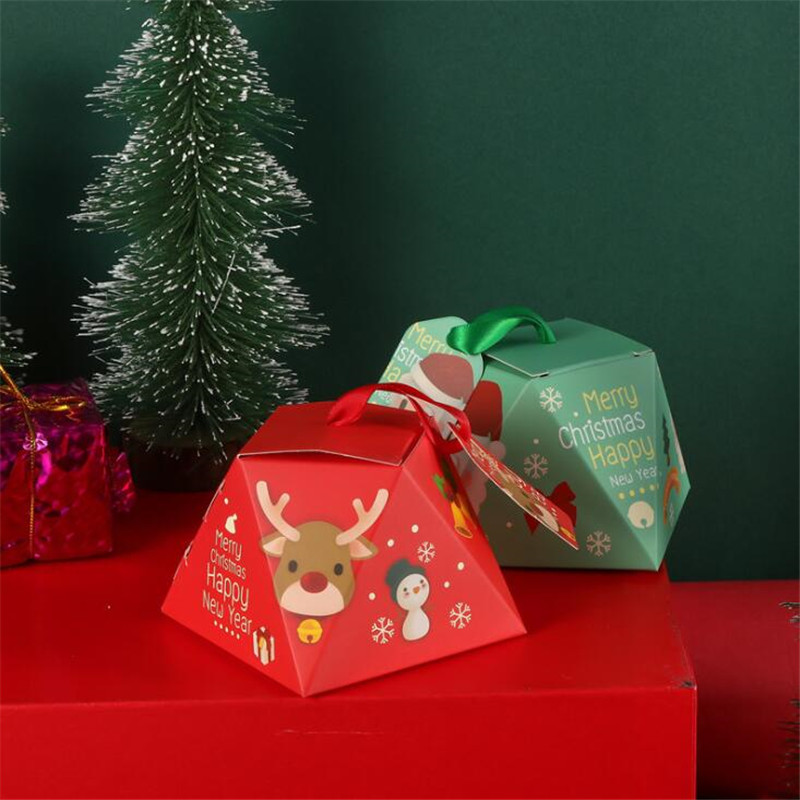 Gift Wrap 50Pcs/Lot Boxes For Party Favors Christmas Decorations Home Chocolate Box Wedding Gifts Guests Birthday Decoration