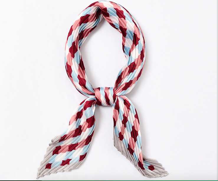 Monochromatic pressure folds square scarf female Spring Autumn joker diamond occupation small scarf decoration small silk
Monochromatic pressure folds square scarf female Spring Autumn joker diamond occupation small scarf decoration small silk