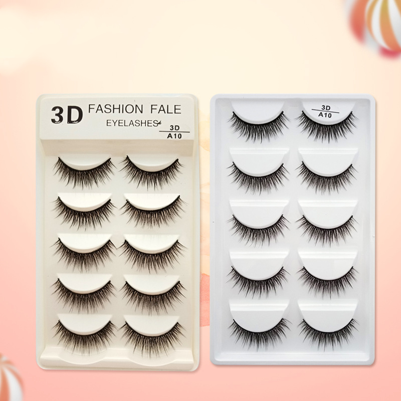 New Fashion 5 Pairs 3D Eyelashes Fashion Natural Long Black False Eyelashes Professional Eyelash Extension Tool
New Fashion 5 Pairs 3D Eyelashes Fashion Natural Long Black False Eyelashes Professional Eyelash Extension Tool