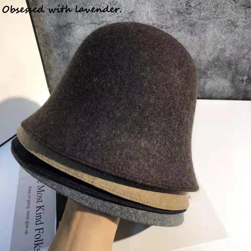 Obsessed with lavender.High end Wool Beggar Hat Women's Barrel Hat Bowl Korea Japan Fall/Winter Lampshade Retro Bell Wool, Mixed wool (khaki)
Obsessed with lavender.High end Wool Beggar Hat Women's Barrel Hat Bowl Korea Japan Fall/Winter Lampshade Retro Bell Wool, Mixed wool (khaki)