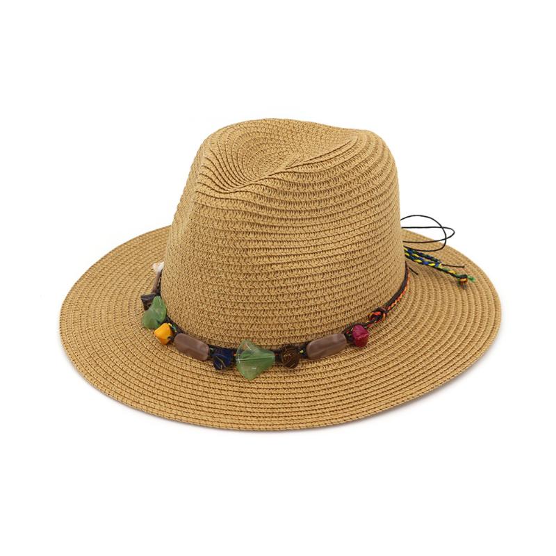 2020 Fedora Straw Fashion Sun Hat Wide Brim Hat Packable Summer Panama Beach for Women, Black
2020 Fedora Straw Fashion Sun Hat Wide Brim Hat Packable Summer Panama Beach for Women, Black