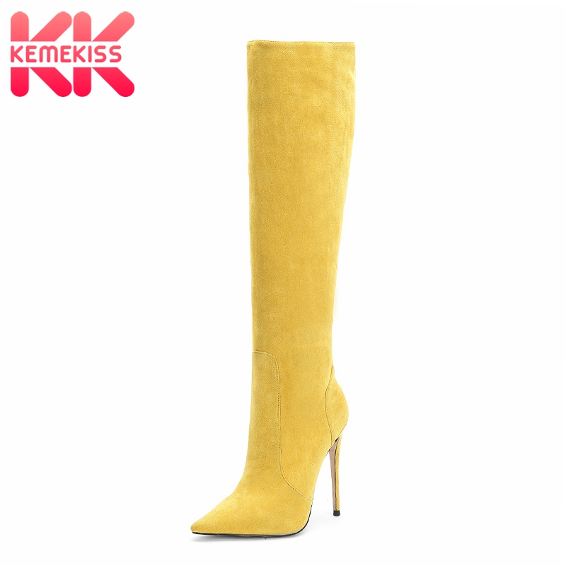 KemeKiss Knee High Boots Women Plus Size 34-45 New Winter Keep Warm Long Boots Sexy Pointed Toe Party High Heel Shoes Women, Beige
KemeKiss Knee High Boots Women Plus Size 34-45 New Winter Keep Warm Long Boots Sexy Pointed Toe Party High Heel Shoes Women, Beige