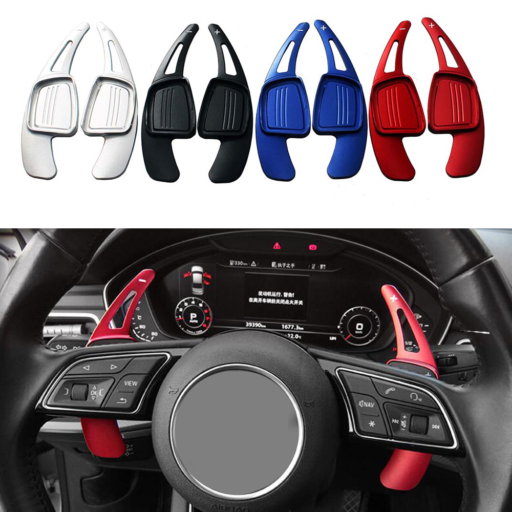 2pcs/lot Car Sports Steering Wheel Shift Paddle Shifter fit For Audi A3 / S3 facelift A5 S5 2017 A4 B9 Q7 2016-2017 TT TTS Red
2pcs/lot Car Sports Steering Wheel Shift Paddle Shifter fit For Audi A3 / S3 facelift A5 S5 2017 A4 B9 Q7 2016-2017 TT TTS Red