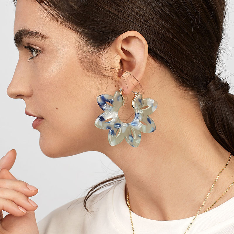 New Fashion Geometric Acrylic Drop Earring Women Colorful Big Flower Statement Dangle Earring Wedding Jewelry Gifts
New Fashion Geometric Acrylic Drop Earring Women Colorful Big Flower Statement Dangle Earring Wedding Jewelry Gifts