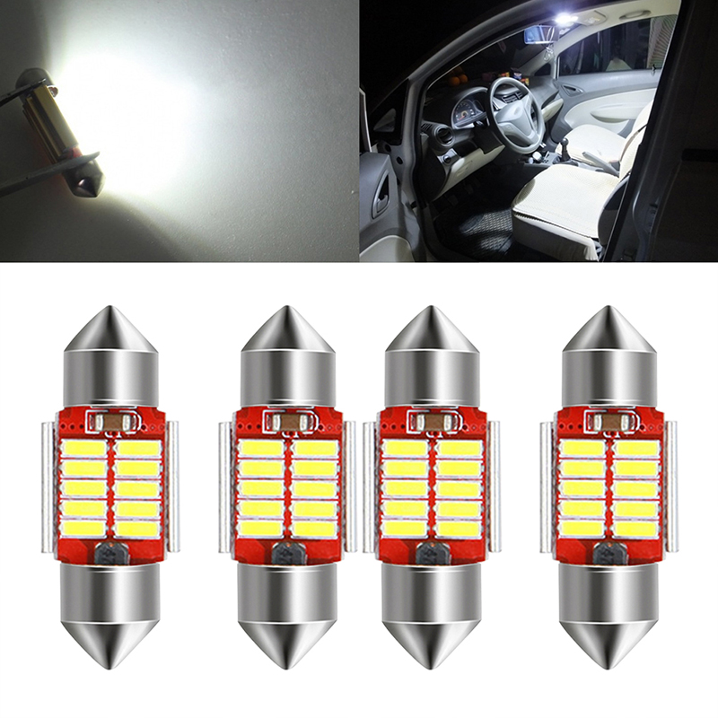 YOLU New Car LED small bulb indoor 4014-12smd stepless decoding double-pointed reading light, As pic
YOLU New Car LED small bulb indoor 4014-12smd stepless decoding double-pointed reading light, As pic