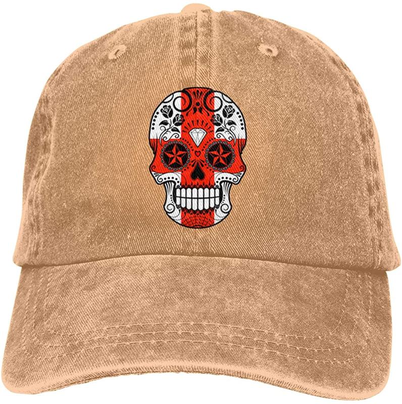 British UK Flag Sugar Skull Unisex Soft Casquette Cap Vintage Adjustable Baseball Caps, Blue;gray
British UK Flag Sugar Skull Unisex Soft Casquette Cap Vintage Adjustable Baseball Caps, Blue;gray