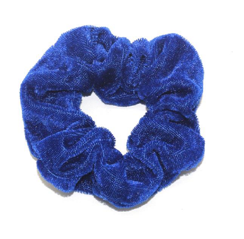 Hair Scrunchies Velvet Women Hairbands Elastic Hair Ties Ropes Solid Ponytail Holder Girls Hair Accessories 60pcs 1 lot DW5972