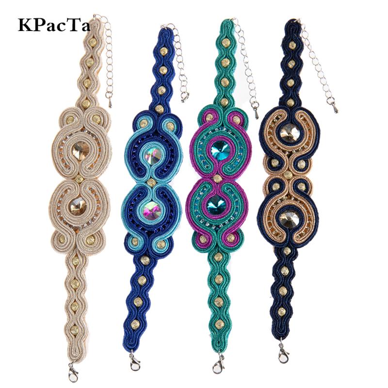 Charm Bracelets KPACTA Ethnic Style Leather Bracelet Fashion Jewelry Women Soutache Crystal Decoration Handmade 2021 Gifts 
Charm Bracelets KPACTA Ethnic Style Leather Bracelet Fashion Jewelry Women Soutache Crystal Decoration Handmade 2021 Gifts