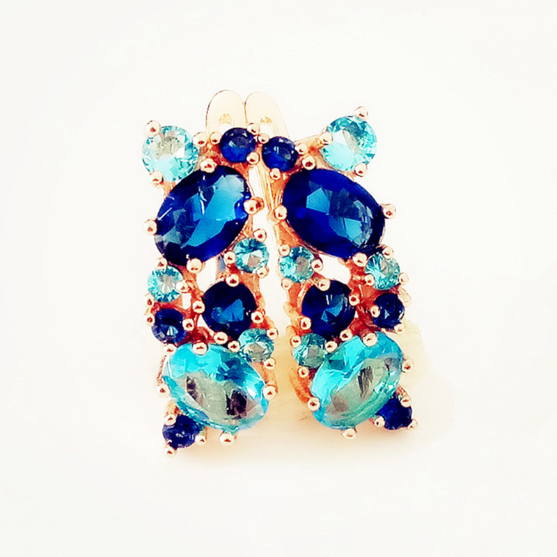 Gold 585 Earrings Accessories for Women Multi Stone 585 Rose Gold Fashion Earrings 2020
Gold 585 Earrings Accessories for Women Multi Stone 585 Rose Gold Fashion Earrings 2020