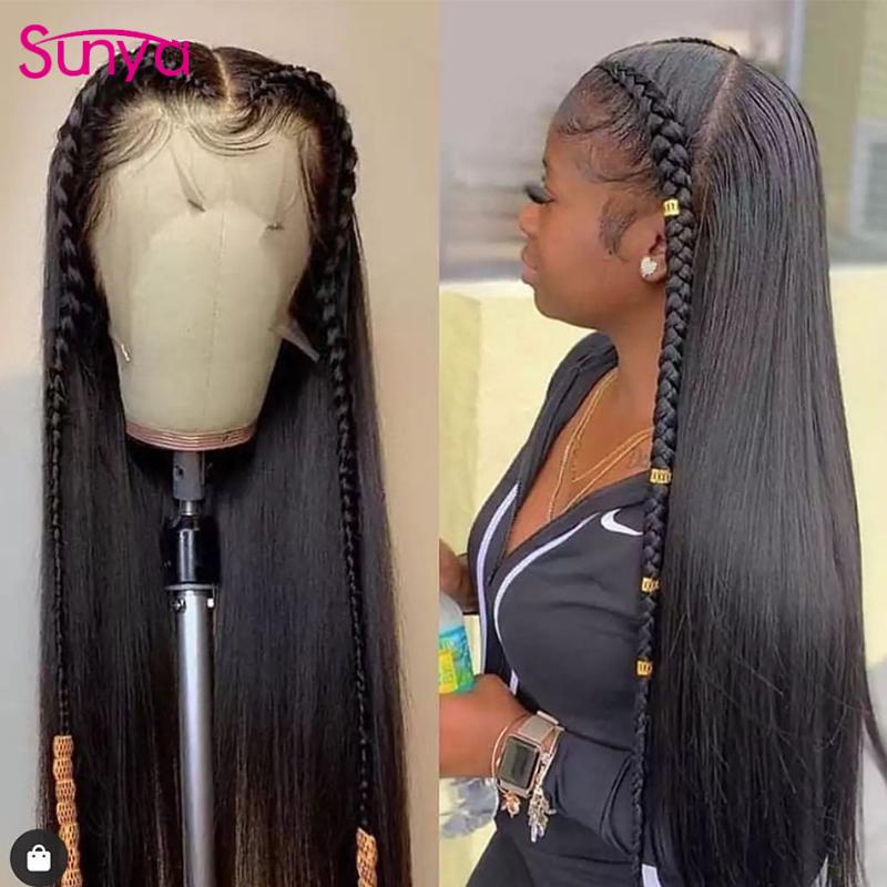 Brazilian Straight Transparent Lace Wigs Pre Plucked Remy 13-6 Lace Front Human Hair Wigs For Black Women 150% Frontal Wig, Natural color
Brazilian Straight Transparent Lace Wigs Pre Plucked Remy 13-6 Lace Front Human Hair Wigs For Black Women 150% Frontal Wig, Natural color