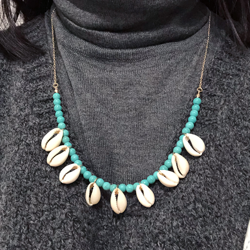 New Bohemian Wind Shell Neck Chain Shell Pendant Statement Necklace Matsushita Necklace Fashion Necklaces for Women 2020
New Bohemian Wind Shell Neck Chain Shell Pendant Statement Necklace Matsushita Necklace Fashion Necklaces for Women 2020