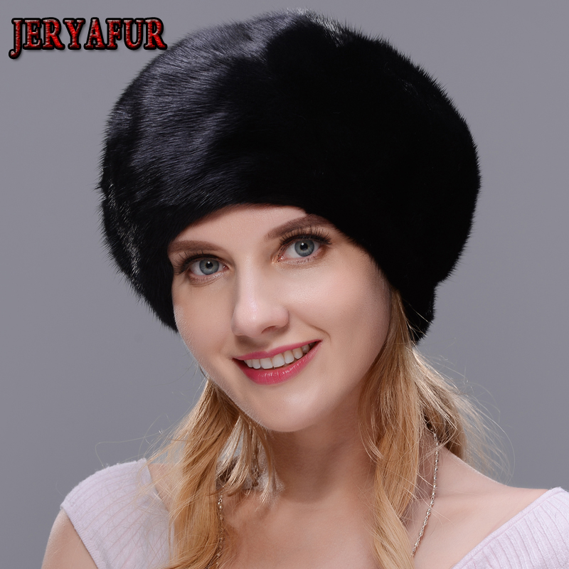 JERYAFUR Natural Women Hats For Winter Fashion Real Fur Berets With Rhinestone Decoration Warm Female Fur Caps, Color1
JERYAFUR Natural Women Hats For Winter Fashion Real Fur Berets With Rhinestone Decoration Warm Female Fur Caps, Color1