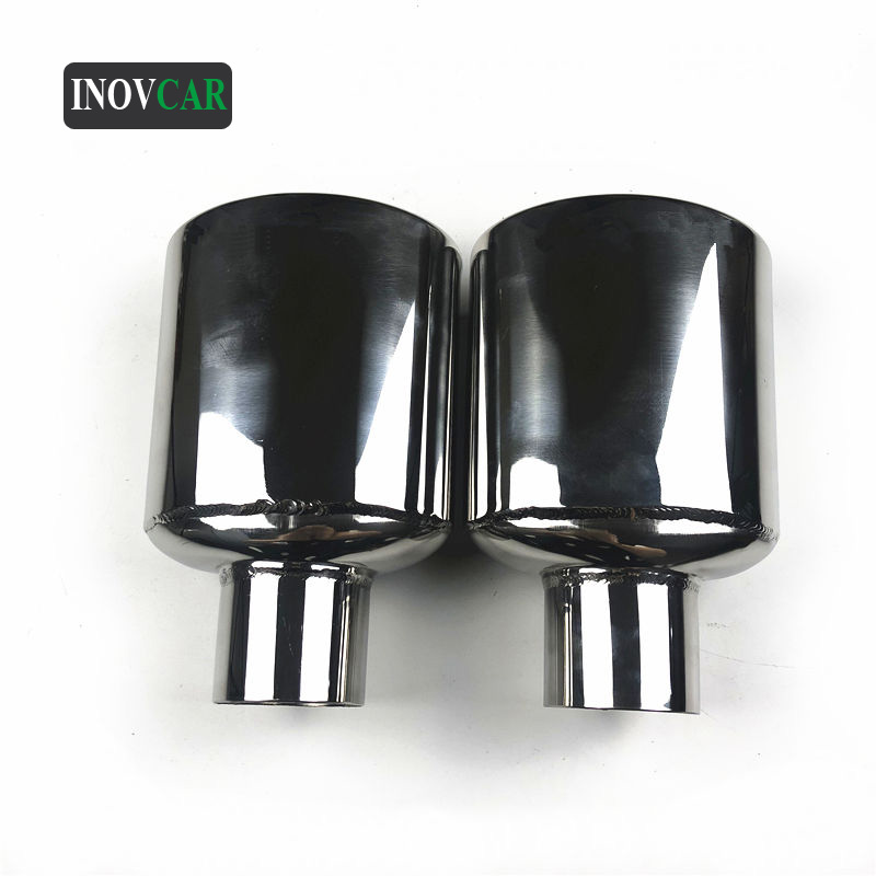 2.13'' Inlet Car Single Exhaust Tail Muffler Pipe Tips Auto Round Silver Stainless Steel Rear Throat Exhaust Pipes 1 Piece
2.13'' Inlet Car Single Exhaust Tail Muffler Pipe Tips Auto Round Silver Stainless Steel Rear Throat Exhaust Pipes 1 Piece
