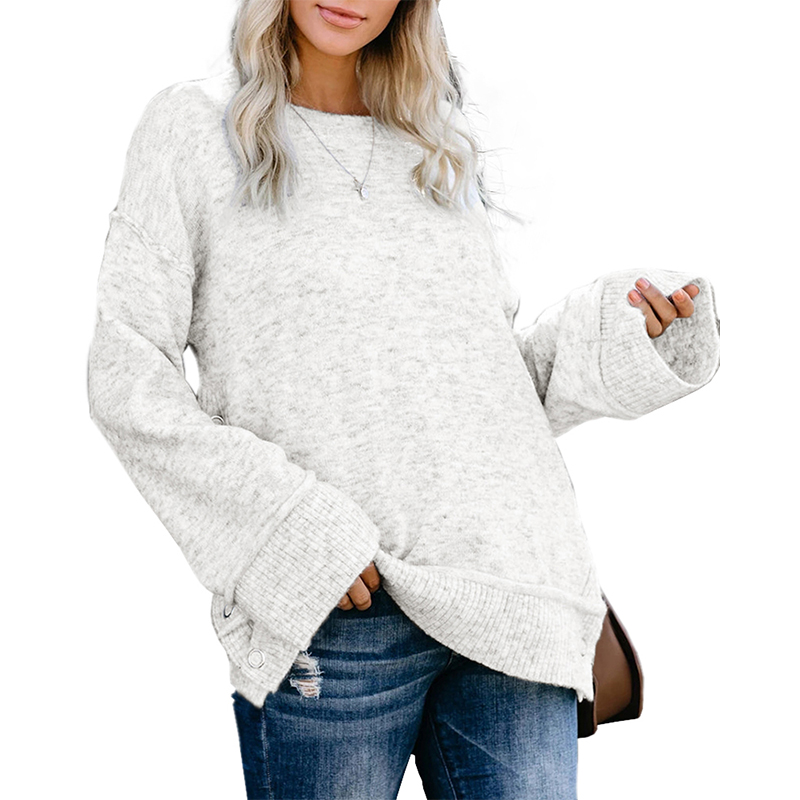 solid Street Style Oversized Sweaters Women Long Sleeve Plus Size Button O-neck Knitted Jumpers Female Pullovers Winter Clothes, Black
solid Street Style Oversized Sweaters Women Long Sleeve Plus Size Button O-neck Knitted Jumpers Female Pullovers Winter Clothes, Black