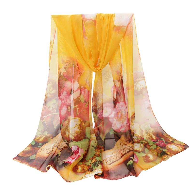 Scarves Sagace Scarfs For Ladies Fashion Women Flower Print Shawl Long Soft Wrap Scarf Simulation Silk Beach Foulard Sciarpa
Scarves Sagace Scarfs For Ladies Fashion Women Flower Print Shawl Long Soft Wrap Scarf Simulation Silk Beach Foulard Sciarpa