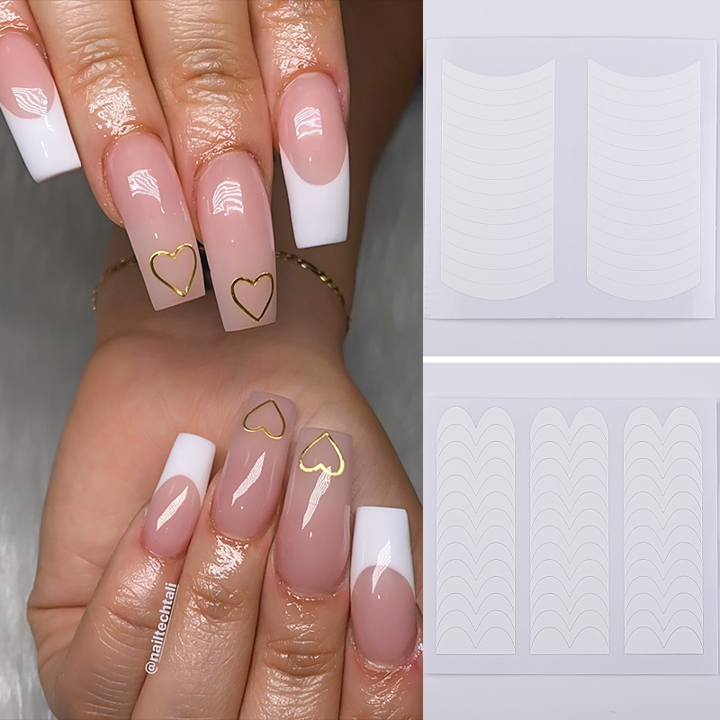 Nail Stickers Geometry Stripe French Swirls Nail Art Vinyls Circle Stars Hear Tape Stencil Tips Guide Decoration DIY, Pattern 2
Nail Stickers Geometry Stripe French Swirls Nail Art Vinyls Circle Stars Hear Tape Stencil Tips Guide Decoration DIY, Pattern 2