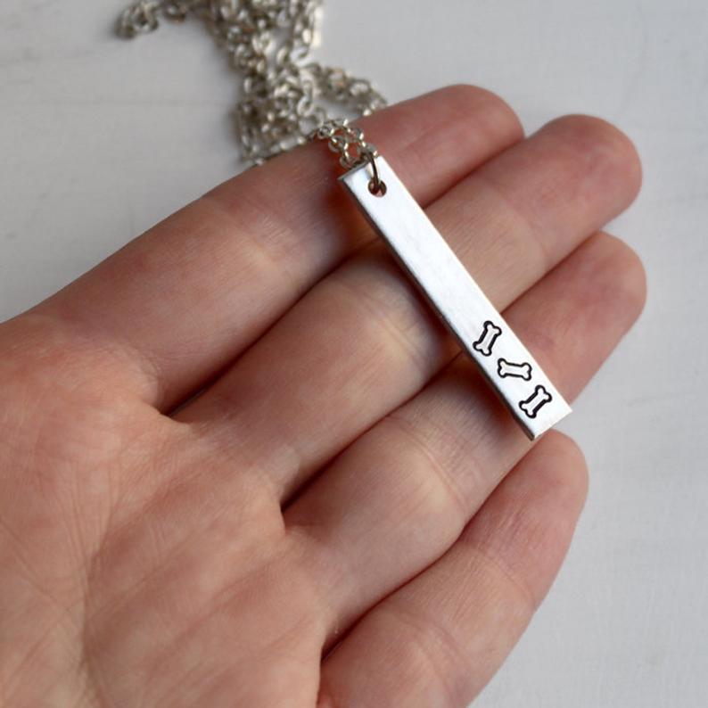 Dog-Human Dog Bone Charm Necklace Friendship Best Friend Jewelry Dog Lover Gift YLQ7315
Dog-Human Dog Bone Charm Necklace Friendship Best Friend Jewelry Dog Lover Gift YLQ7315