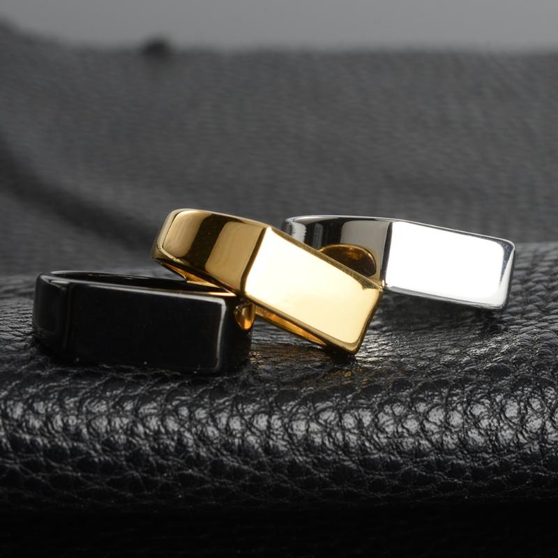 2020 Fashion Black Gold Silver Color Stainless Steel Mens Rings For Boy and Boy Friendship Men Ring Simple Jewelry Ring Male
2020 Fashion Black Gold Silver Color Stainless Steel Mens Rings For Boy and Boy Friendship Men Ring Simple Jewelry Ring Male