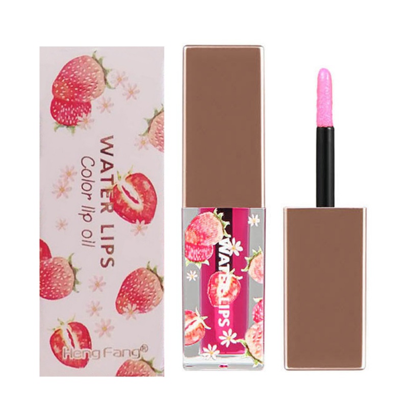 Lip Gloss Nourishing Color Changing Transparent Makeup Moisturizing Liquid Lipstick Plant Lips