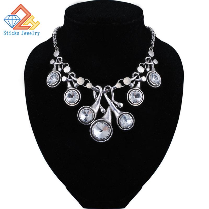 Women Necklaces & Pendants Vintage Crystal Maxi Choker Statement Collier Femme bijoux Boho Big Fashion Jewellery
Women Necklaces & Pendants Vintage Crystal Maxi Choker Statement Collier Femme bijoux Boho Big Fashion Jewellery