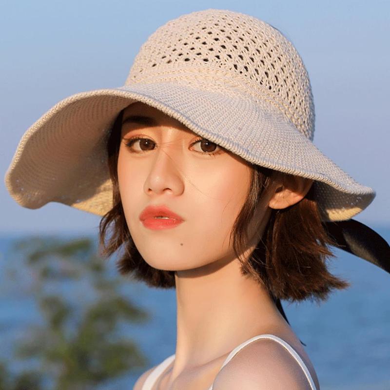 SANWOOD Fashion Summer Folding Wide Brim Straw Hat Hollow Sun Visor Cap Bowknot Sun Hat for Women 7 Colors, Black
SANWOOD Fashion Summer Folding Wide Brim Straw Hat Hollow Sun Visor Cap Bowknot Sun Hat for Women 7 Colors, Black