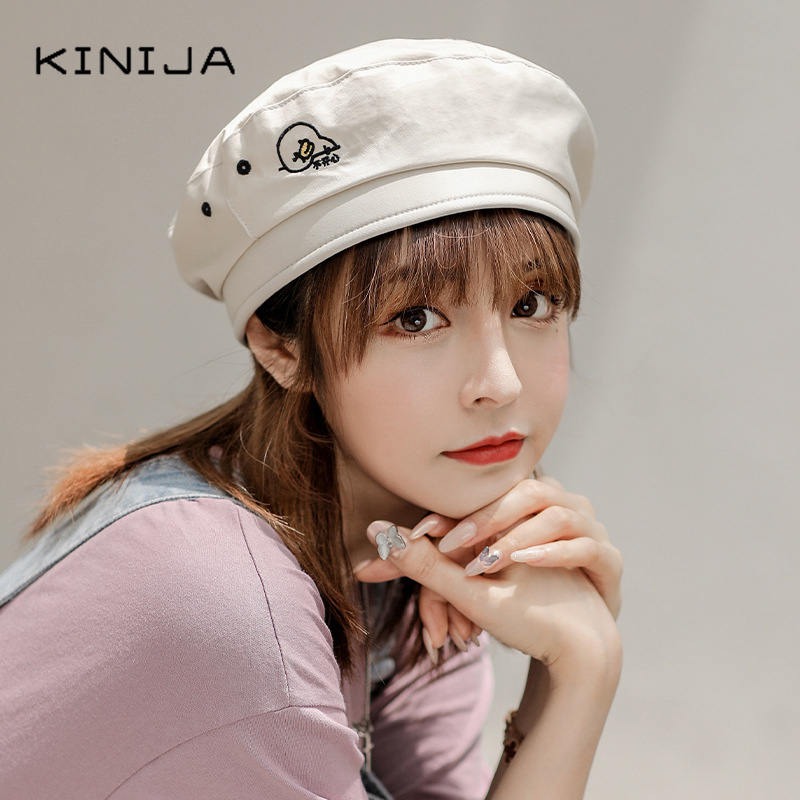 Berets Summer Autumn Beret Women Korean Cute Retro Bud Hat Japanese Painter High Quality Sboy Caps Femme Lady Girl Bonnet, Yellow
Berets Summer Autumn Beret Women Korean Cute Retro Bud Hat Japanese Painter High Quality Sboy Caps Femme Lady Girl Bonnet, Yellow