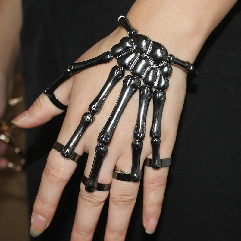 Drop Shipping Unique Fashion Style Halloween Hand 3 Colour Skull Skeleton Elastic Bracelet Bangle Men Women Costume Play Party
Drop Shipping Unique Fashion Style Halloween Hand 3 Colour Skull Skeleton Elastic Bracelet Bangle Men Women Costume Play Party