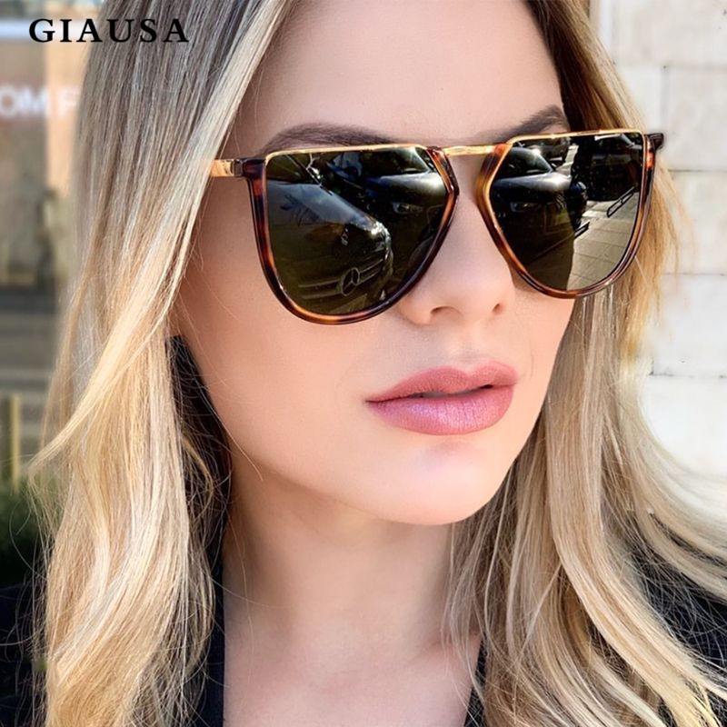GIAUSA 2020 New Brand Designer Vintage Oversize Square Sunglasses Cateye Sunglasses Women Vintage Metal Glasses For Oculos UV400
GIAUSA 2020 New Brand Designer Vintage Oversize Square Sunglasses Cateye Sunglasses Women Vintage Metal Glasses For Oculos UV400