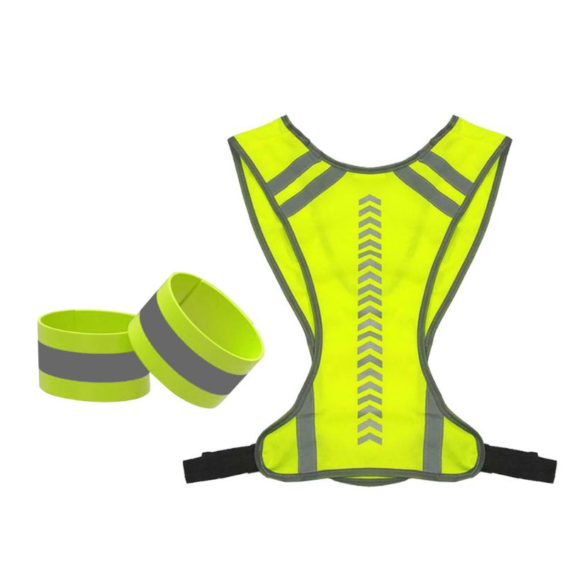 Practical Reflective Safety Warning Vests with 2 Reflective Armband for Outdoor Night MTB Bike Cycling Running Sports, As pic
Practical Reflective Safety Warning Vests with 2 Reflective Armband for Outdoor Night MTB Bike Cycling Running Sports, As pic