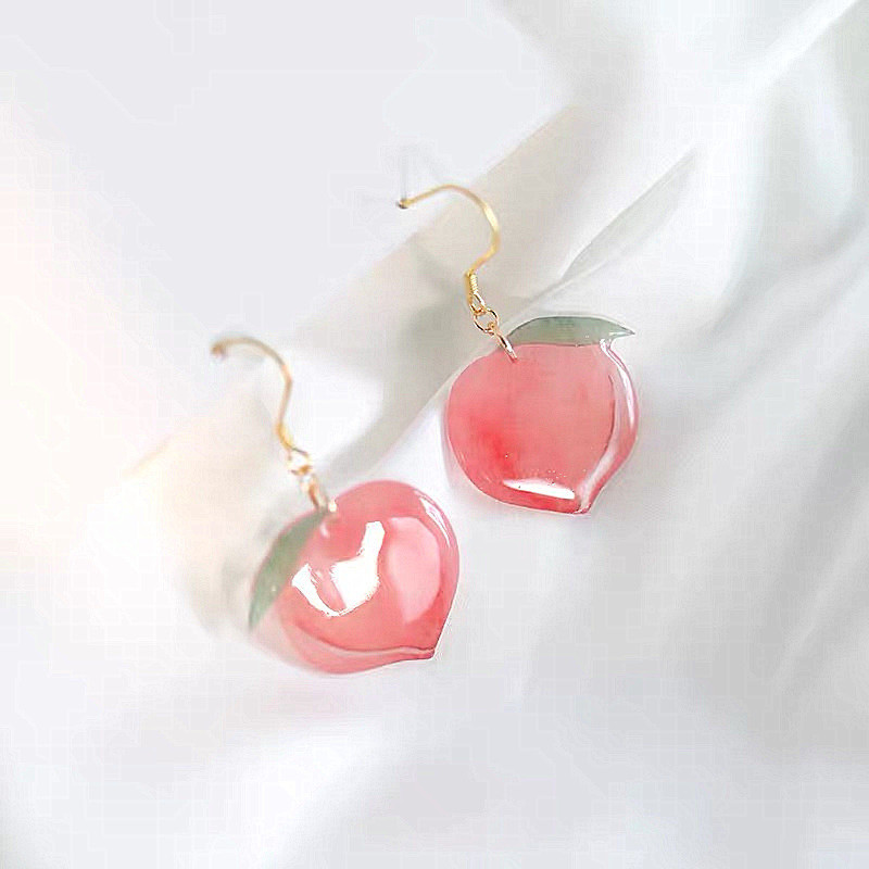 2020 Newest Charm Acrylic Peach Earrings For Women Simple 3D Print Pink Dangle Cute Earrings Jewelry Fashion Oorbellen
2020 Newest Charm Acrylic Peach Earrings For Women Simple 3D Print Pink Dangle Cute Earrings Jewelry Fashion Oorbellen