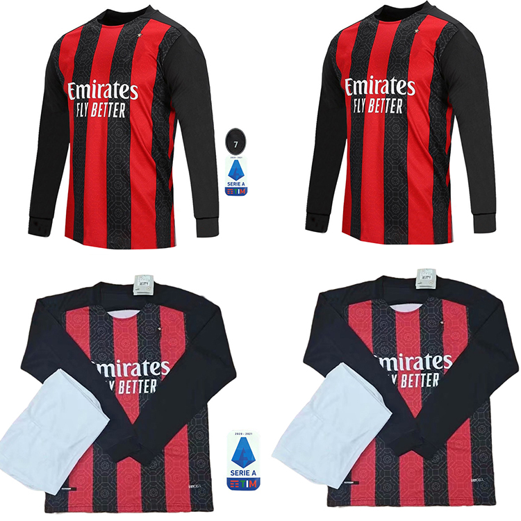 20 21 Long sleeves AC Milan soccer jersey 2020 IBRAHIMOVIC PAQUETA BENNACER REBIC Men kit maglia da calcio ROMAGNOLI CALHANOGLU football, Black;yellow
20 21 Long sleeves AC Milan soccer jersey 2020 IBRAHIMOVIC PAQUETA BENNACER REBIC Men kit maglia da calcio ROMAGNOLI CALHANOGLU football, Black;yellow