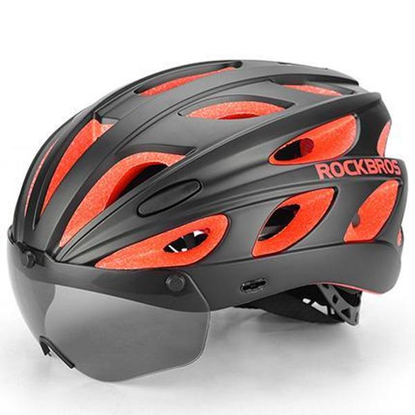 Wholesale Cycling Bike Bicycle Helmet With Ultralight Magnetic Goggles Windproof Men Integrally-molded EPS Road Riding Bike Bicycle Helm, Multi
Wholesale Cycling Bike Bicycle Helmet With Ultralight Magnetic Goggles Windproof Men Integrally-molded EPS Road Riding Bike Bicycle Helm, Multi