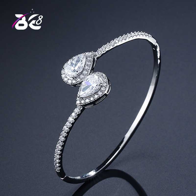 Be 8 Luxury Cubic Zircon Pave Cuff Water Drop Shape Bangles&Bracelets Baguette for Women Bangle Gifts Nigeria bijoux B103
Be 8 Luxury Cubic Zircon Pave Cuff Water Drop Shape Bangles&Bracelets Baguette for Women Bangle Gifts Nigeria bijoux B103