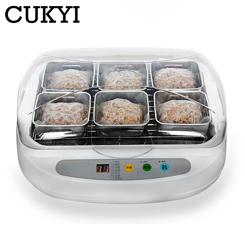 CUKYI Automatic electric household Natto Maker Multifunctional yogurt Tempeh pickle rice wine machine 3.5L big capacity
CUKYI Automatic electric household Natto Maker Multifunctional yogurt Tempeh pickle rice wine machine 3.5L big capacity