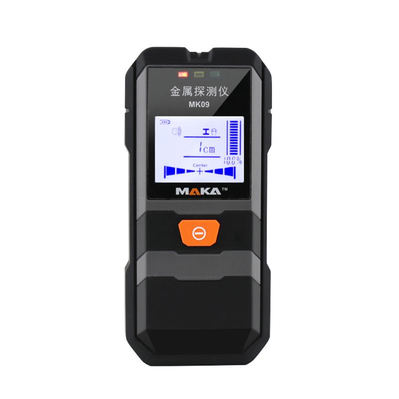 MAKA 09 LCD Backlight Display Infrared Metal Detector Metal Objects Steel Wire Copper Tube Finder Depth Tracker Wall Scanner
MAKA 09 LCD Backlight Display Infrared Metal Detector Metal Objects Steel Wire Copper Tube Finder Depth Tracker Wall Scanner