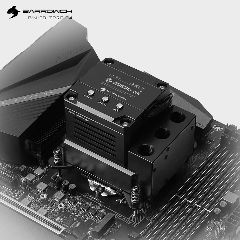 Barrowch POM CPU Block Pump Reservoir 17W PWM OLED Digital Display Intelligent Pump Three In One
Barrowch POM CPU Block Pump Reservoir 17W PWM OLED Digital Display Intelligent Pump Three In One