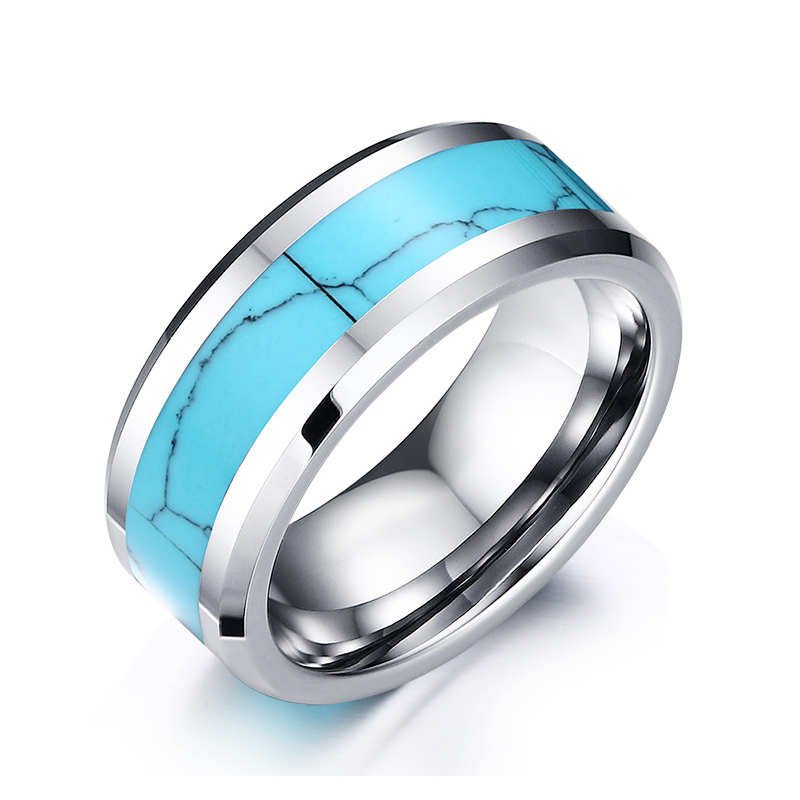 stone Rings Stainless Steel Rings For Men Women Tungsten Steel Blue Ring Matte Finished High Polished Ring Wide 8mm
stone Rings Stainless Steel Rings For Men Women Tungsten Steel Blue Ring Matte Finished High Polished Ring Wide 8mm