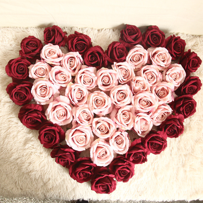 Rose head simulation flower plant wedding decoration ins wind simulation plant wall flower wall rose mw03338, White
Rose head simulation flower plant wedding decoration ins wind simulation plant wall flower wall rose mw03338, White