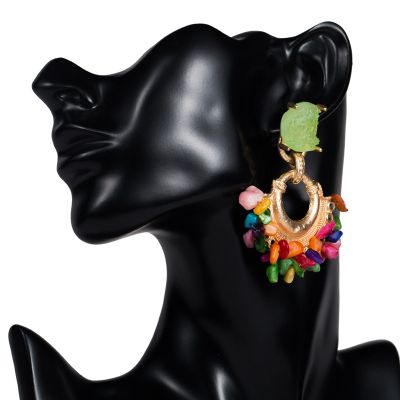 New Trendy Ethnic earrings Women Colorful Stone Handmade Dangle Earrings Geometric Bohemia Statement Drop Party Gifts
New Trendy Ethnic earrings Women Colorful Stone Handmade Dangle Earrings Geometric Bohemia Statement Drop Party Gifts
