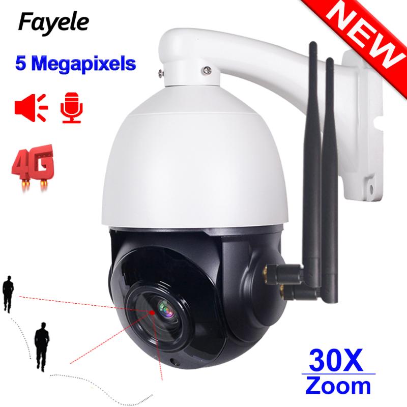 Home CCTV Wireless 4G WIFI 5MP Auto Tracking PTZ Camera 360 Rotation 30X Zoom ONVIF POE IP Camera Two Way Audio SD slot IR 80M
Home CCTV Wireless 4G WIFI 5MP Auto Tracking PTZ Camera 360 Rotation 30X Zoom ONVIF POE IP Camera Two Way Audio SD slot IR 80M