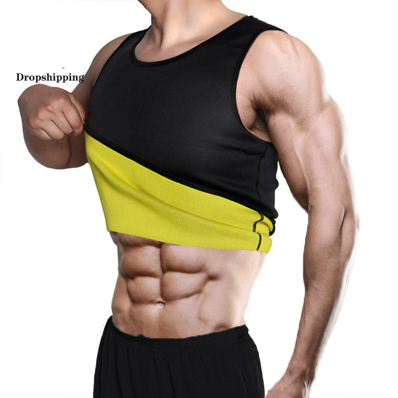 Dropshipping Slimming Belt Belly Men Slimming Vest Body Shaper Neoprene Abdomen Fat Burning Shapewear Waist Sweat Corset от DHgate WW