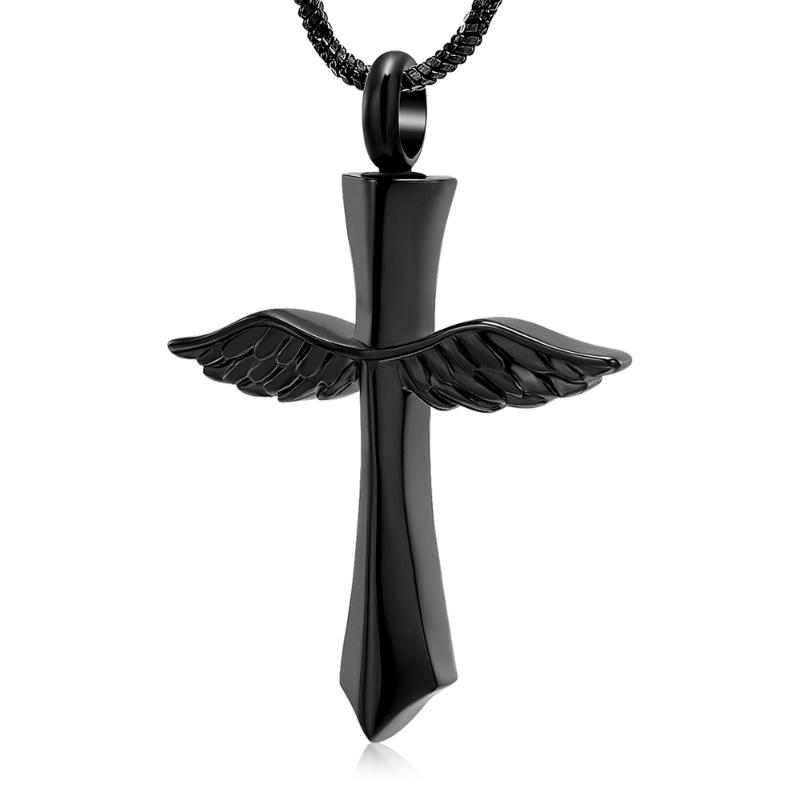 Clearance Sale Angel Wing Cross Urn Necklace for Ashes Memorial Keepsake Holder for Women Men
Clearance Sale Angel Wing Cross Urn Necklace for Ashes Memorial Keepsake Holder for Women Men