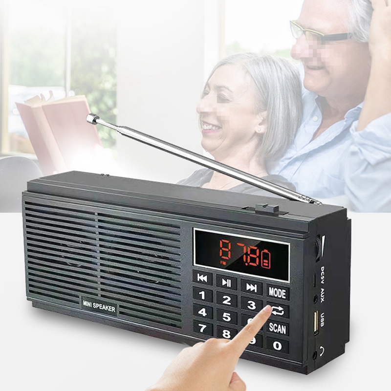 AM FM Radio Stereo Dual Speaker Mp3 Music Player Support Connect Computer with 3.5mm o Jack and Led Sn Display
AM FM Radio Stereo Dual Speaker Mp3 Music Player Support Connect Computer with 3.5mm o Jack and Led Sn Display
