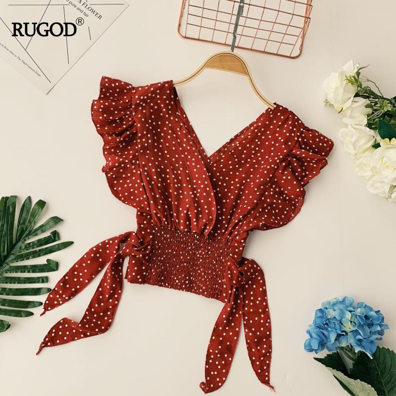 RUGOD 2020 V Neck Dot Print Women Blouses Sleeveless Elegant Boho Chic Style Summer Tops and Blouses Modis Blusas Mujer, Black
RUGOD 2020 V Neck Dot Print Women Blouses Sleeveless Elegant Boho Chic Style Summer Tops and Blouses Modis Blusas Mujer, Black