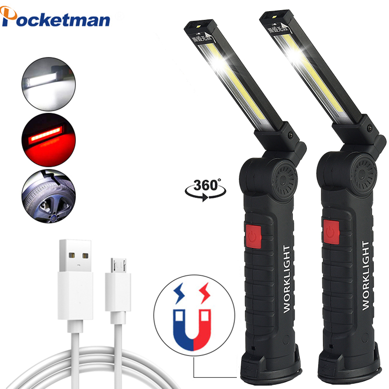 Ultra Bright LED Work Light USB rechargeable COB LED Magnetic 5 modes torch waterproof for Car Repair with magnet
Ultra Bright LED Work Light USB rechargeable COB LED Magnetic 5 modes torch waterproof for Car Repair with magnet