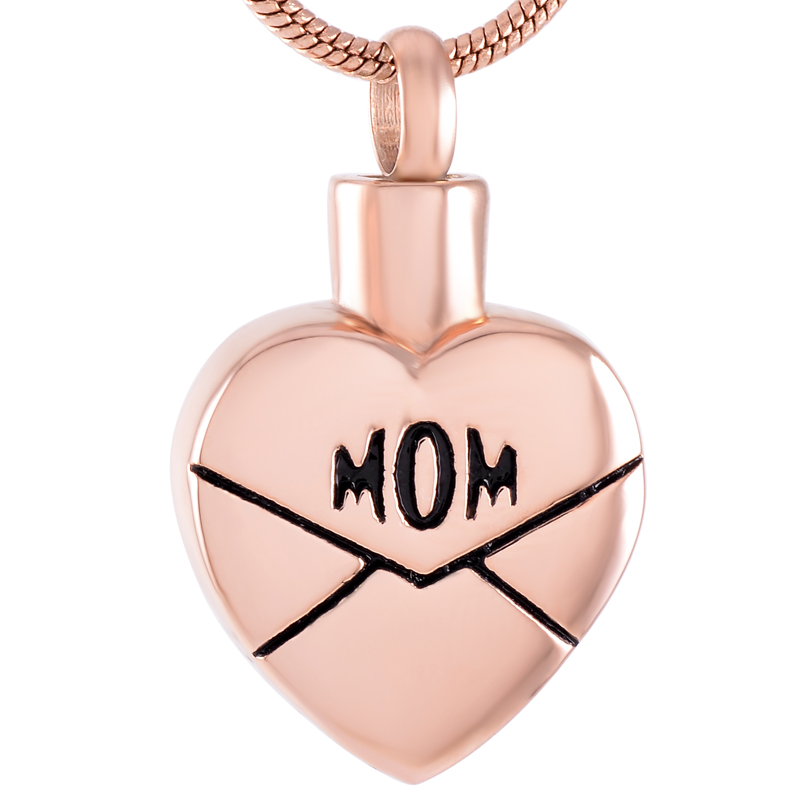IJD9537 Mom Love Heart Shape Stainless Steel Cremation Necklace for Ashes Urn Memorial Necklace for Keepsake Pendant Jewelry
IJD9537 Mom Love Heart Shape Stainless Steel Cremation Necklace for Ashes Urn Memorial Necklace for Keepsake Pendant Jewelry