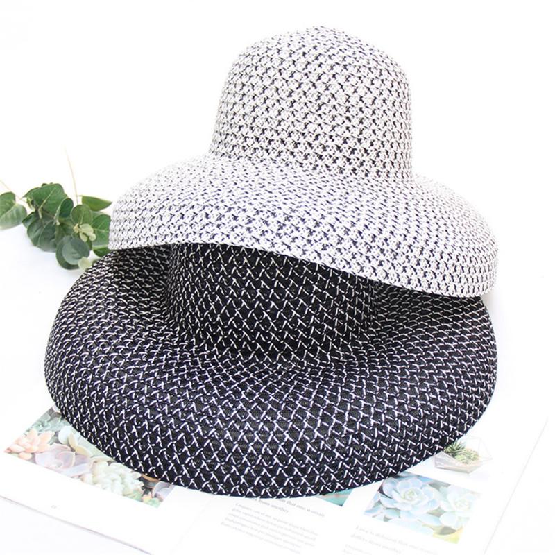 Regarder Store Ladies Summer Sun Hat Foldable Beach Cap Wide Brim Packable for Women Beach Outdoor Sun Hat, Bk
Regarder Store Ladies Summer Sun Hat Foldable Beach Cap Wide Brim Packable for Women Beach Outdoor Sun Hat, Bk