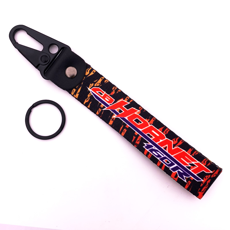 CB HORNET Motorcycle Car Key Ring Ribbon Hanging Buckle Metal Buckle Personality Cool Practical Ornaments
CB HORNET Motorcycle Car Key Ring Ribbon Hanging Buckle Metal Buckle Personality Cool Practical Ornaments