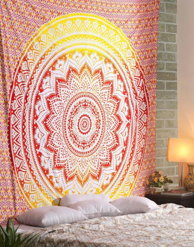 Big Size Hippie Tapestry Mandala Wall Hanging Tapestry Boho Sleeping Rug Yoga Shawl Blanket Wall Decor Mandala
Big Size Hippie Tapestry Mandala Wall Hanging Tapestry Boho Sleeping Rug Yoga Shawl Blanket Wall Decor Mandala