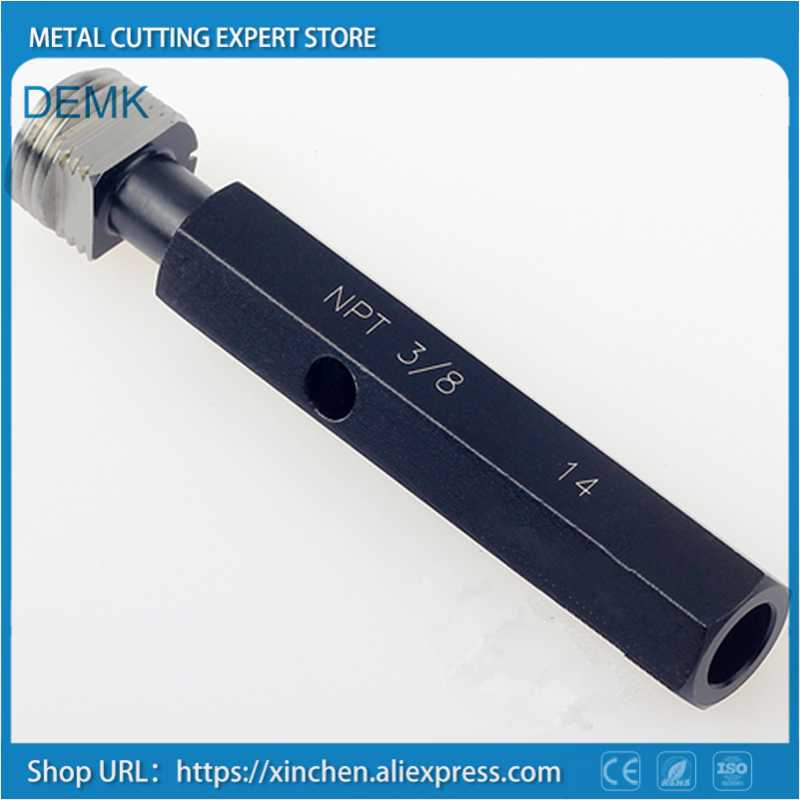 High precision Thread Plug gauge NPT pipe thread Plug gauge Precision internal Screw Gage Fine,Pitch Test Tool 1pcs
High precision Thread Plug gauge NPT pipe thread Plug gauge Precision internal Screw Gage Fine,Pitch Test Tool 1pcs